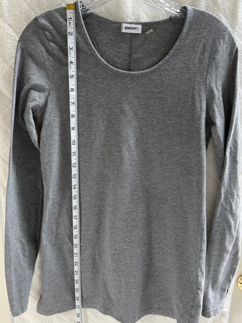 DKNYC Gray Long Sleeve Tee